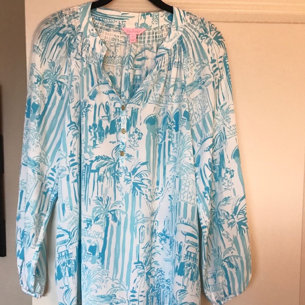 Silky blouse